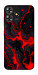 Чехол Black red marble для ZTE Blade A73 4G