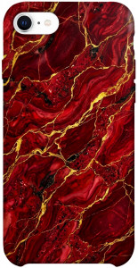 Чехол Burgundy gold для iPhone SE (2020)