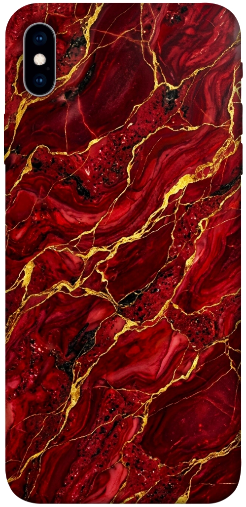 Чехол Burgundy gold для iPhone XS Max