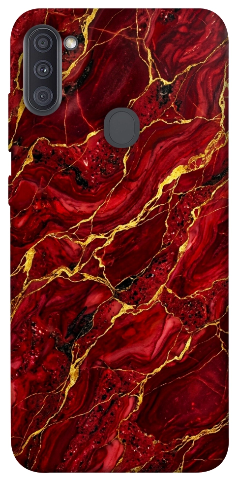 Чехол Burgundy gold для Galaxy A11 (2020)