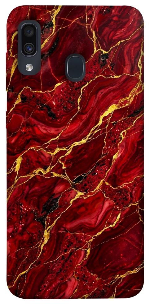 Чехол Burgundy gold для Galaxy A30 (2019)