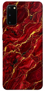 Чохол Burgundy gold для Galaxy S20 (2020)