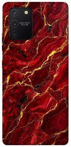 Чехол Burgundy gold для Galaxy S10 Lite (2020)