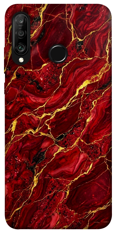 Чехол Burgundy gold для Huawei P30 Lite