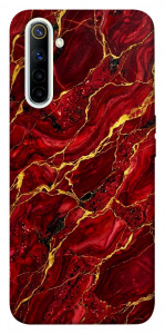 Чехол Burgundy gold для Realme 6