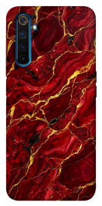 Чехол Burgundy gold для Realme 6 Pro