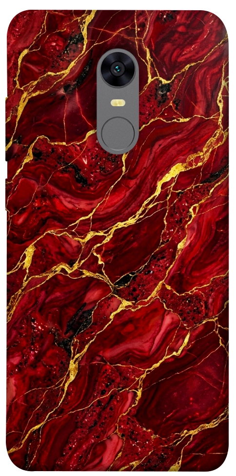 Чехол Burgundy gold для Xiaomi Redmi Note 5 (Single Camera)