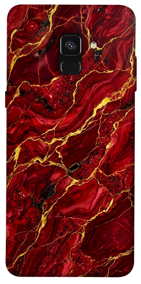 Чехол Burgundy gold для Galaxy A8 (2018)