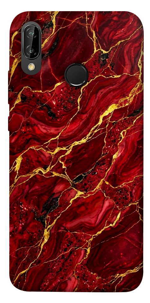 Чехол Burgundy gold для Huawei P20 Lite
