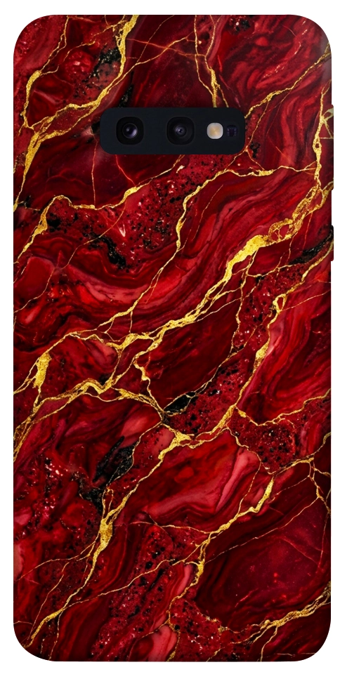 Чохол Burgundy gold для Galaxy S10e