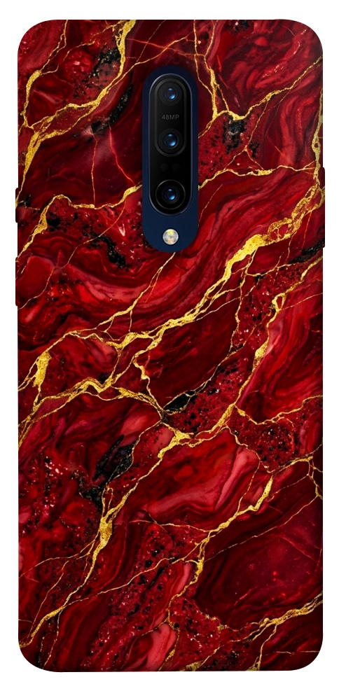 Чехол Burgundy gold для OnePlus 7 Pro