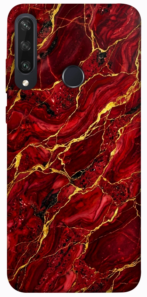 Чохол Burgundy gold для Huawei Y6p