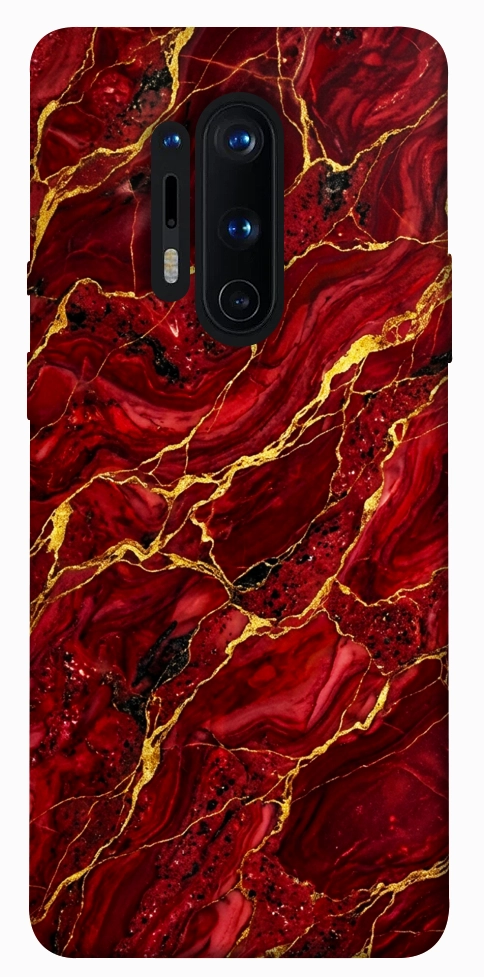 Чохол Burgundy gold для OnePlus 8 Pro