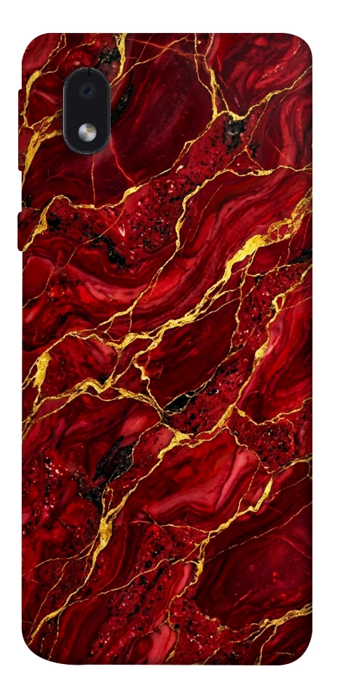 Чехол Burgundy gold для Galaxy M01 Core