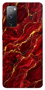 Чохол Burgundy gold для Galaxy S20 FE