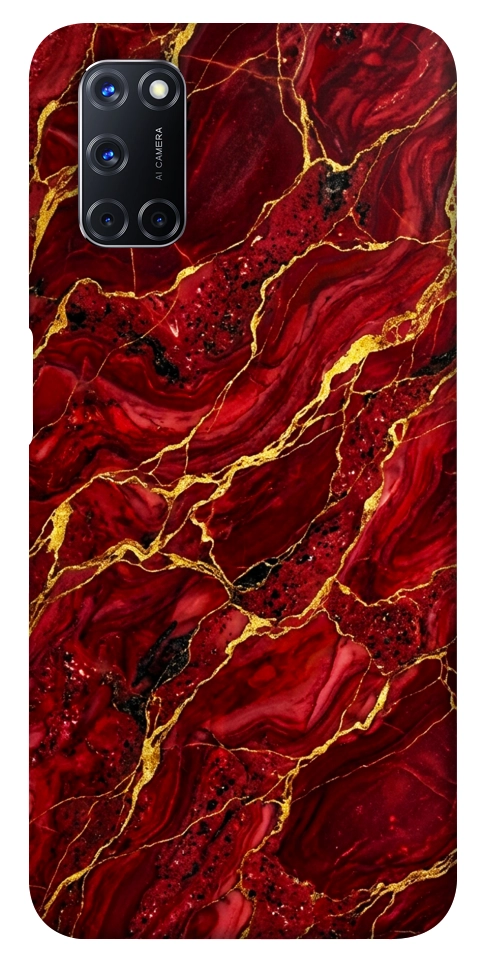 Чехол Burgundy gold для Oppo A92