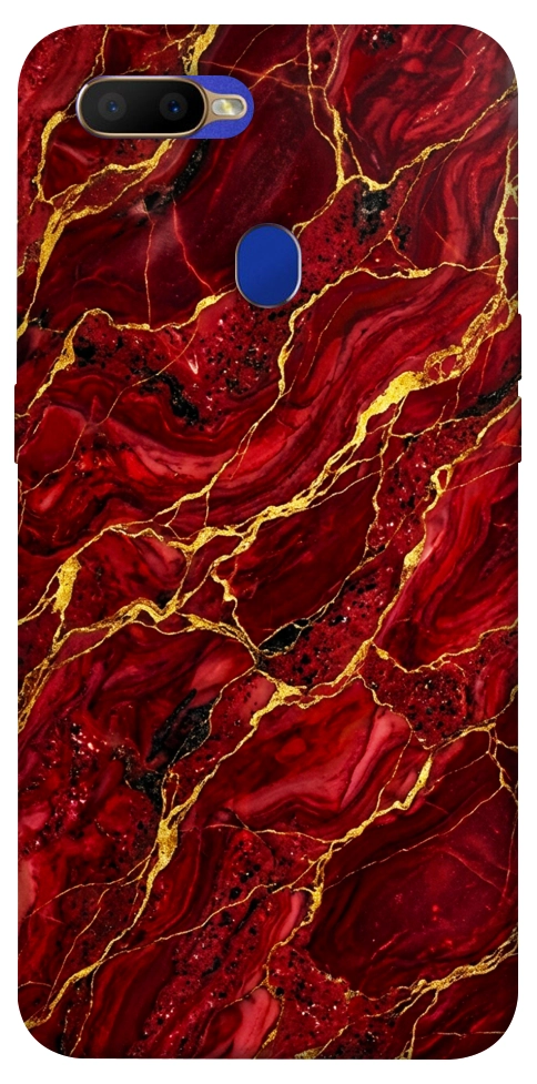 Чехол Burgundy gold для Oppo A5s