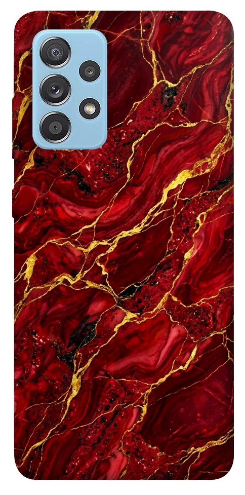 Чохол Burgundy gold для Galaxy A52