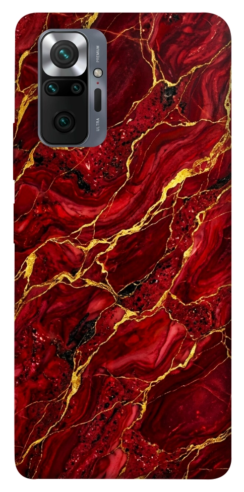 Чехол Burgundy gold для Xiaomi Redmi Note 10 Pro
