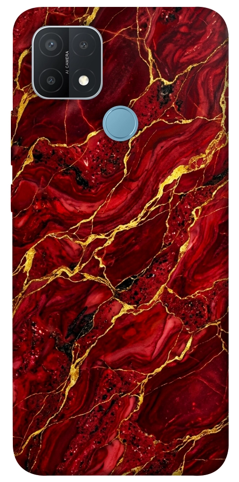 Чохол Burgundy gold для Oppo A15