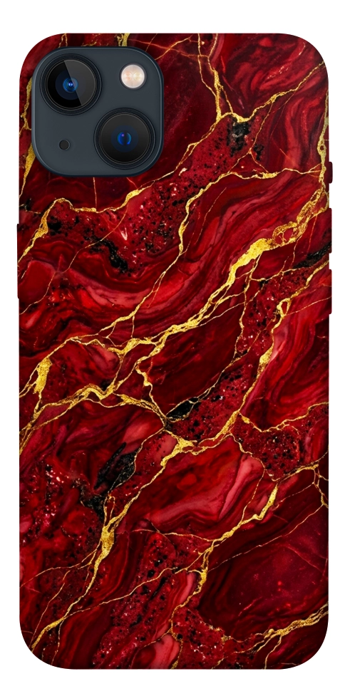 Чехол Burgundy gold для iPhone 13