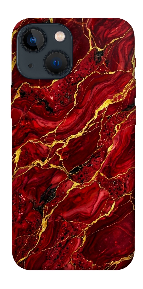 Чехол Burgundy gold для iPhone 13 mini