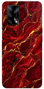 Чехол Burgundy gold для Oppo A74 4G