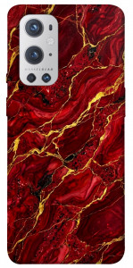 Чехол Burgundy gold для Oneplus 9 pro