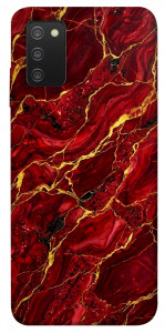 Чехол Burgundy gold для Galaxy A03s