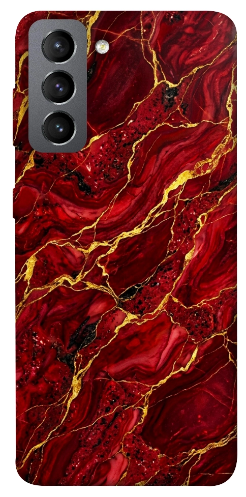 Чохол Burgundy gold для Galaxy S21 FE