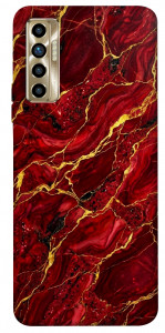 Чехол Burgundy gold для TECNO Camon 17P