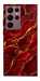 Чехол Burgundy gold для Galaxy S22 Ultra