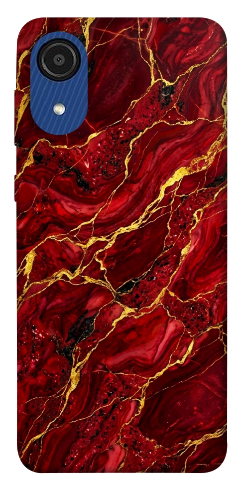 Чехол Burgundy gold для Galaxy A03 Core