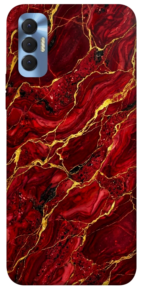 Чехол Burgundy gold для TECNO Spark 8P