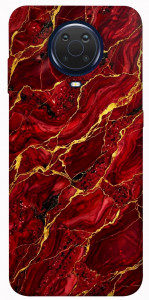 Чехол Burgundy gold для Nokia 6.3