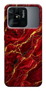 Чехол Burgundy gold для Xiaomi Redmi 10C