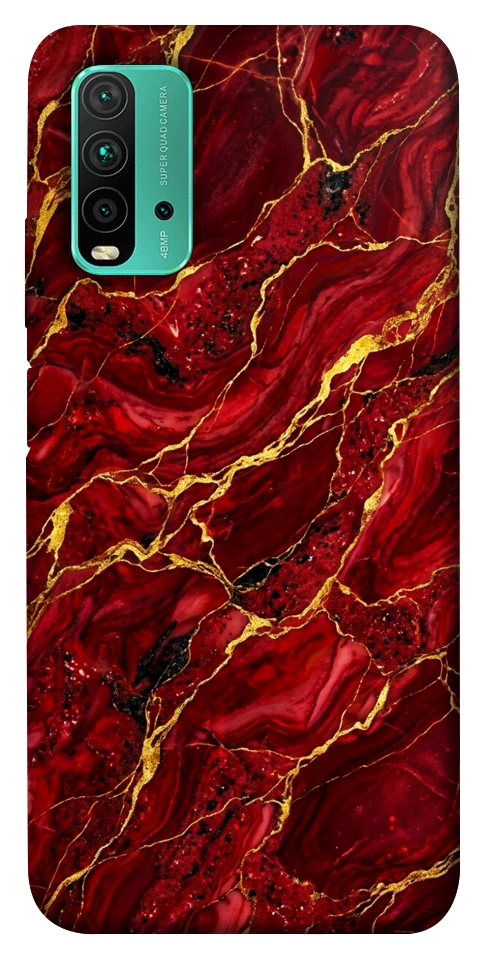 Чехол Burgundy gold для Xiaomi Redmi Note 9 4G