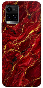 Чохол Burgundy gold для Vivo Y33s