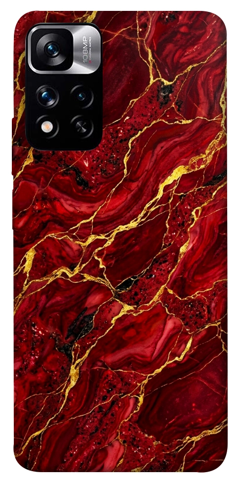 Чехол Burgundy gold для Xiaomi Redmi Note 11 5G