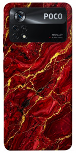 Чохол Burgundy gold для Xiaomi Poco X4 Pro
