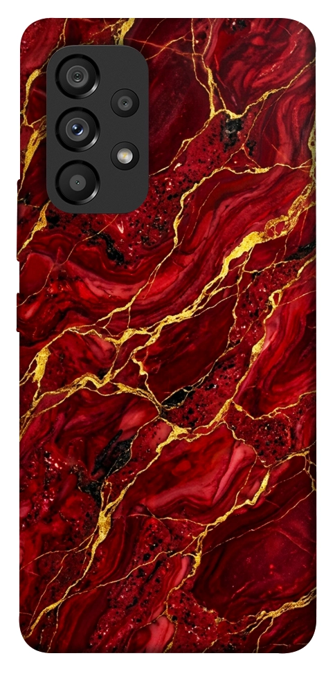 Чохол Burgundy gold для Galaxy A53