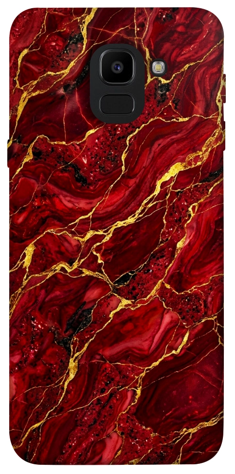 Чехол Burgundy gold для Galaxy J6 (2018)