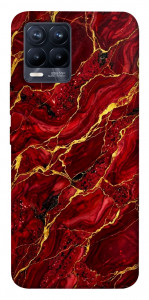 Чехол Burgundy gold для Realme 8 Pro