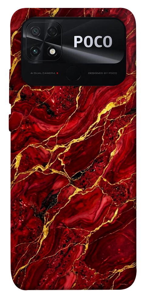 Чехол Burgundy gold для Xiaomi Poco C40