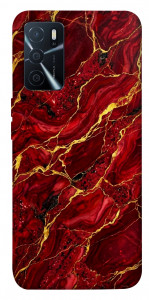 Чохол Burgundy gold для Oppo A16 4G