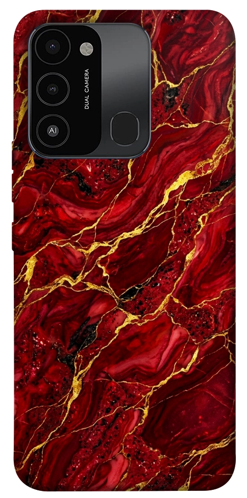 Чохол Burgundy gold для TECNO Spark 8C