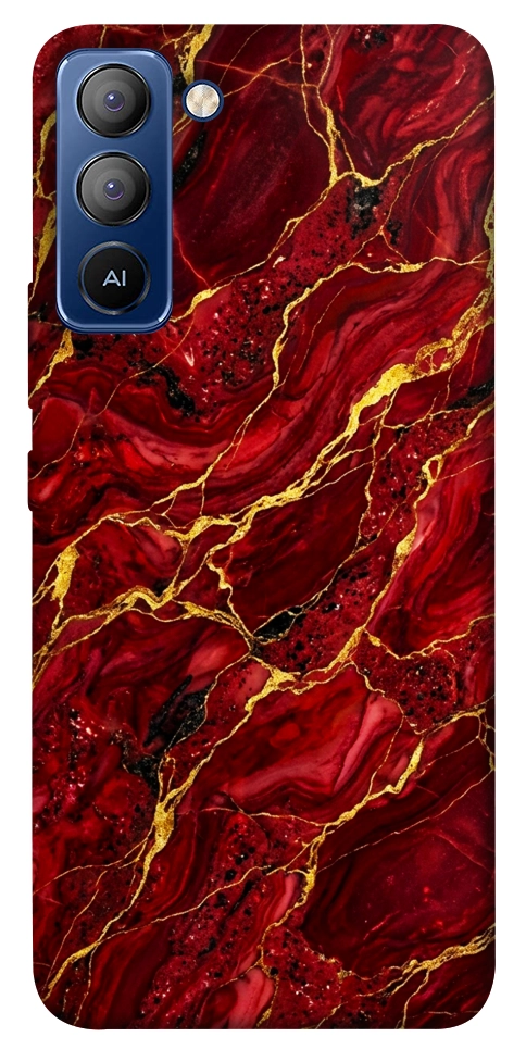 Чехол Burgundy gold для TECNO Pop 5 LTE
