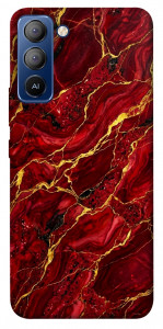 Чехол Burgundy gold для TECNO Pop 5 Pro