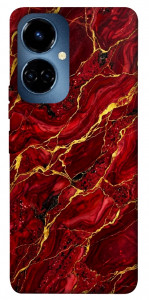 Чехол Burgundy gold для TECNO Camon 19 Pro (CI8n)
