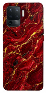 Чехол Burgundy gold для Oppo Reno 5 Lite